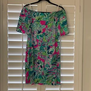 LILLY PULITZER Fawcett Dress Early Bloomer Medium